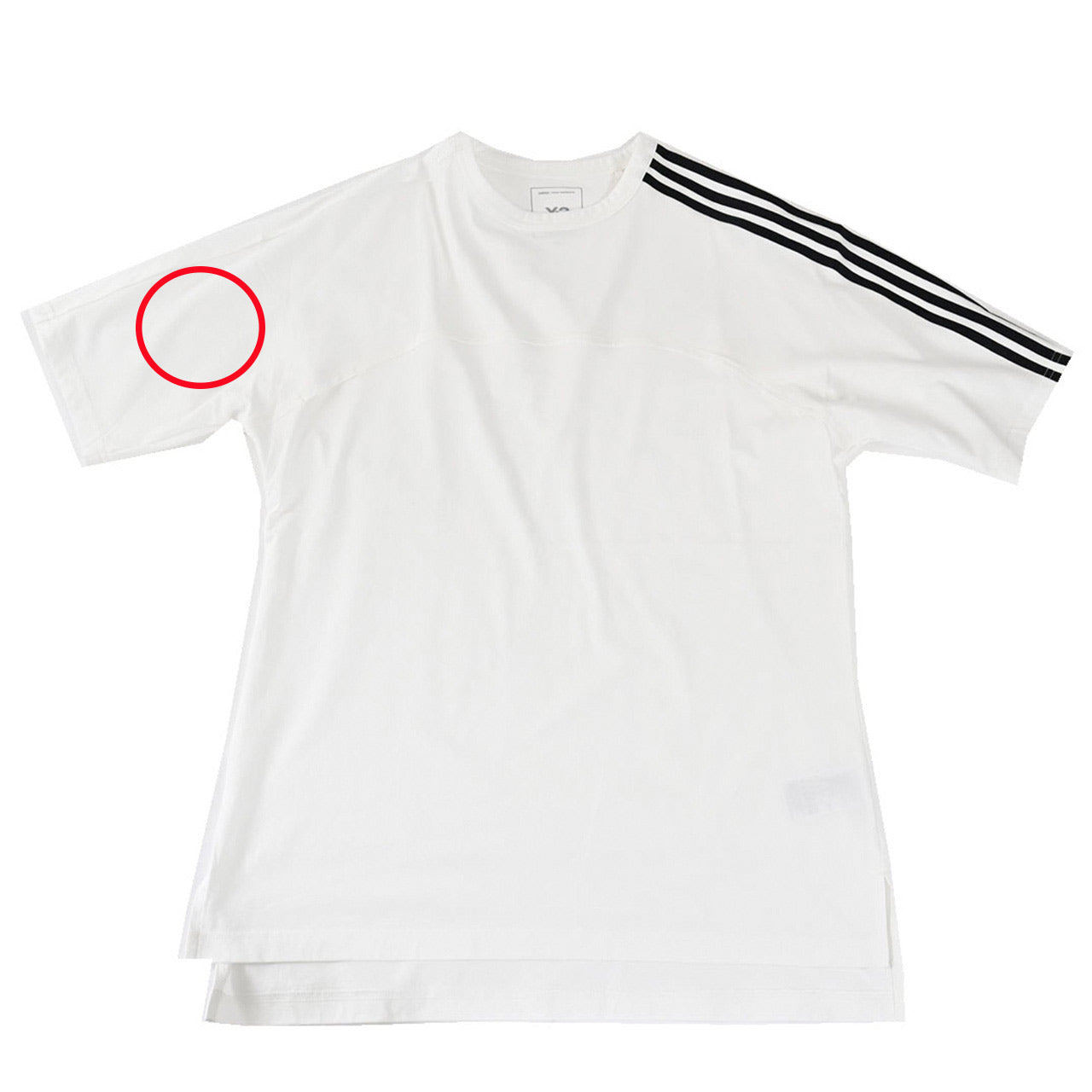 ワイスリー Y-3 Tシャツ M 3S SS TEE JM7845 ワケアリ ホワイト メンズ レディース