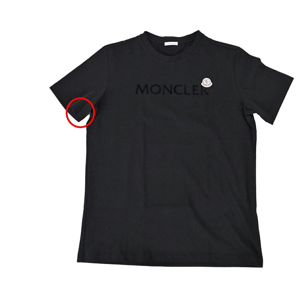 モンクレール MONCLER Tシャツ 8C00024 8390T 999 ワケアリ ブラック メンズ レディース