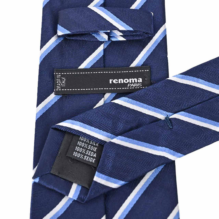 レノマ RENOMA ネクタイ RE17W3A ネイビー メンズ  就職祝い 誕生日 ギフト プレゼント