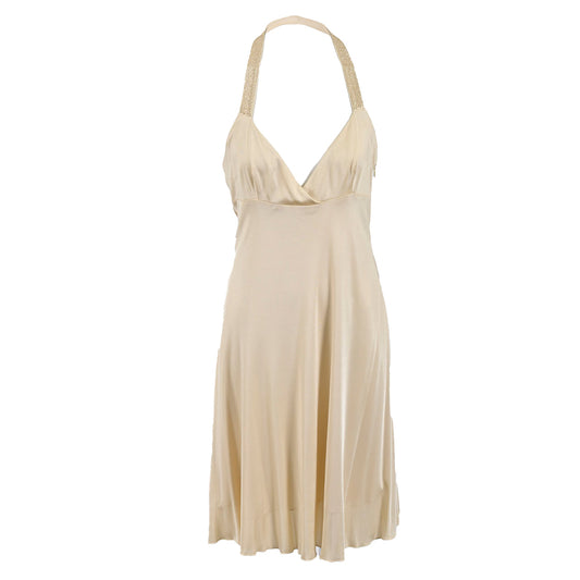 VERSUS Cami Dress One Piece VERSUS D2T87443 Cream 