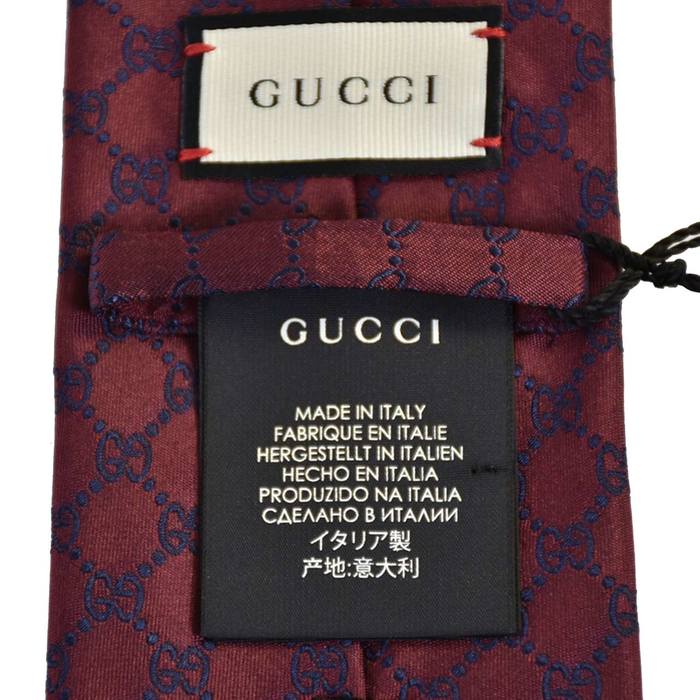 古馳GUCCI 領帶 紅色