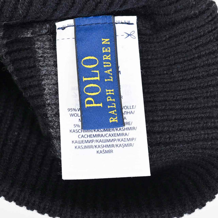 POLO RALPHLAUREN Cap PC0091 001 Black/Grey 