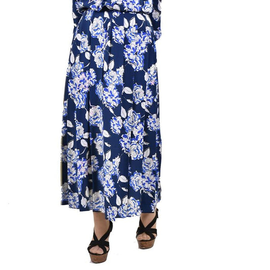 THE EDITOR Long Skirt THE EDITOR 30708 919 19 Navy 