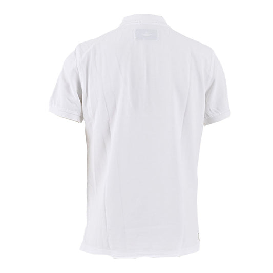 MACCHIA J. Pique Damaged Polo Shirt Golf MACCHIA J. 18SMPL 03 T3006 00 White 