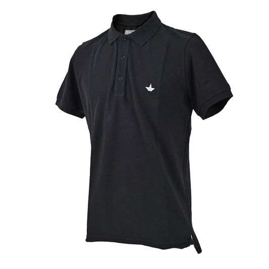 MACCHIA J. Pique Damaged Polo Shirt Golf MACCHIA J. 18SMPL 03 T3006 99 NERO 