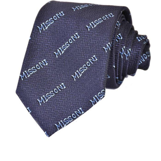 Missoni tie MISSONI U6651 0001 navy 