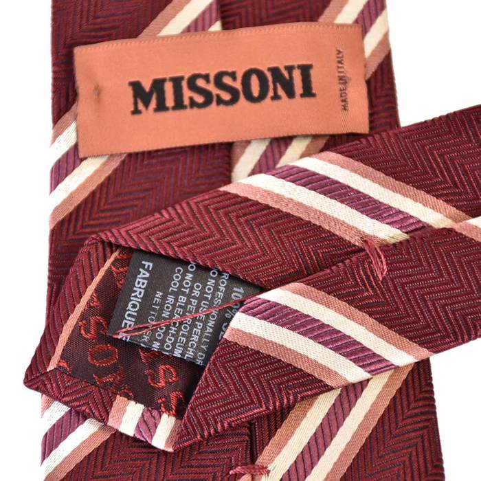 Missoni tie MISSONI U6660 0001 red 