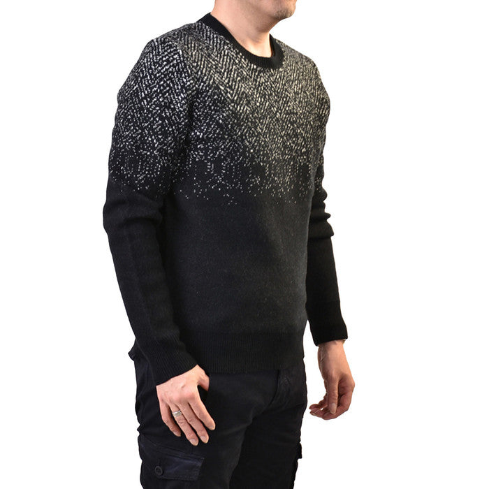 WOOLRICH Wool Crew Neck Sweater WOOLRICH WF3053 Black 