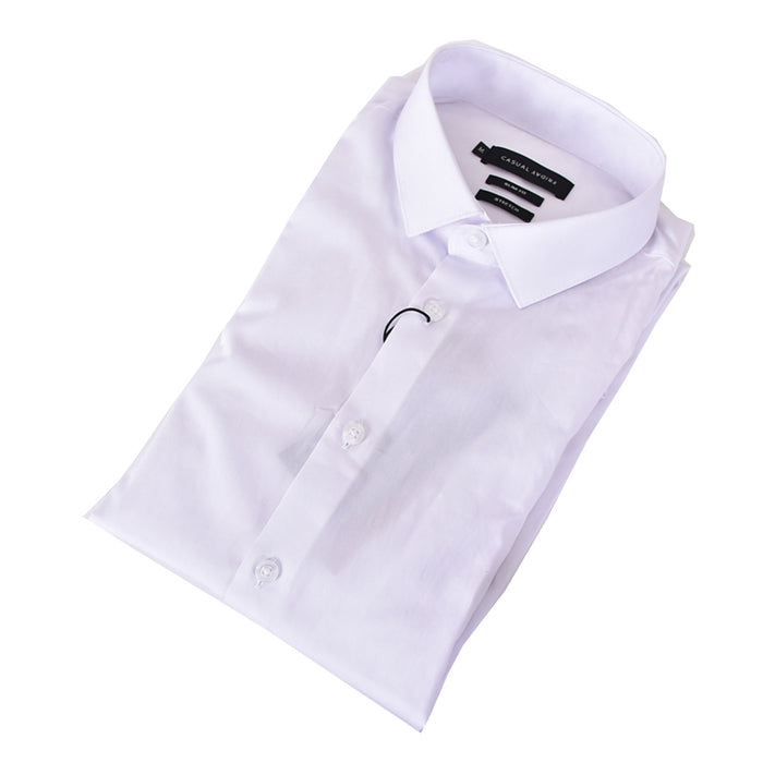 Casual Friday Stretch Shirt CASUAL FRIDAY 20500924 50105 White Men's 