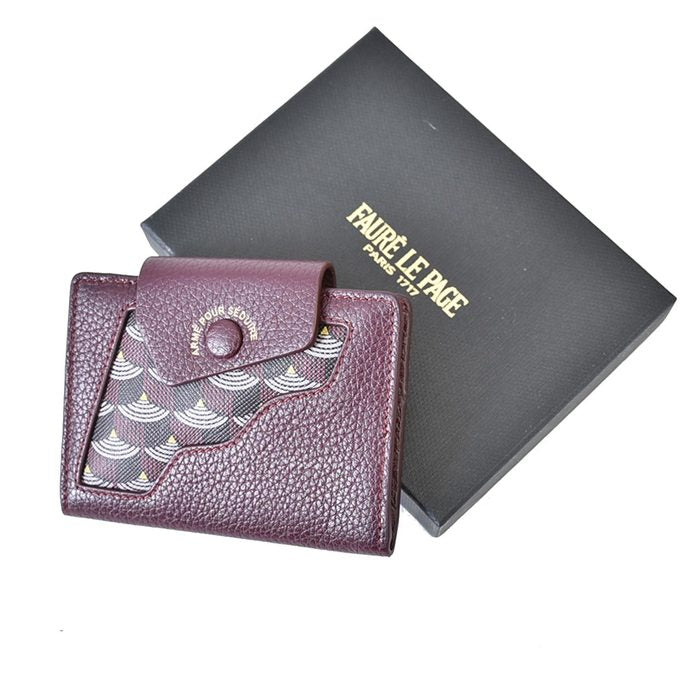 Faure Le Page Business Card Holder FAURE LE PAGE PC DE VISITE CAL Purple