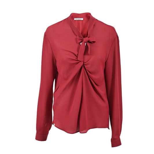 BIANCO GHIACCIO Blouse GASPARE Wine 