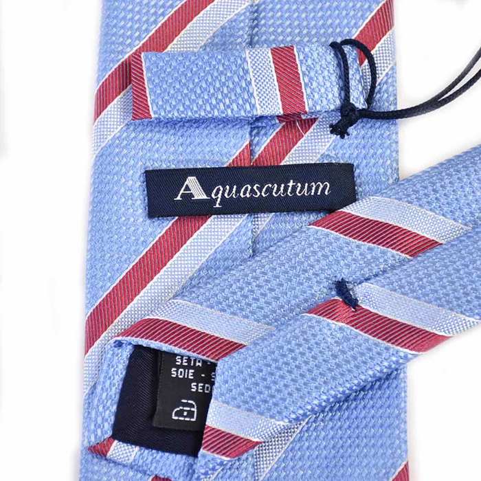 Aquascutum Necktie AQUASCUTUM 536 2 Blue 