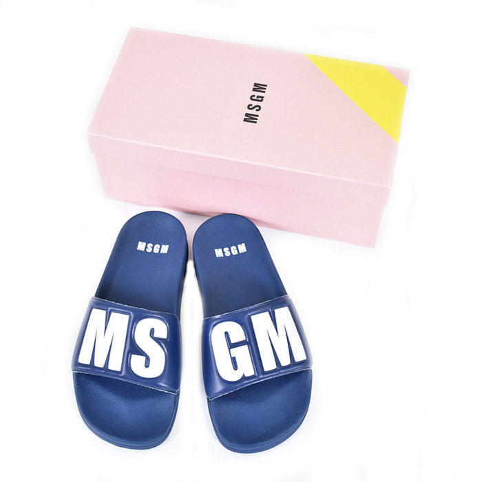 MSGM 標誌涼鞋 MSGM 2641MDS15100 300 89 海軍藍