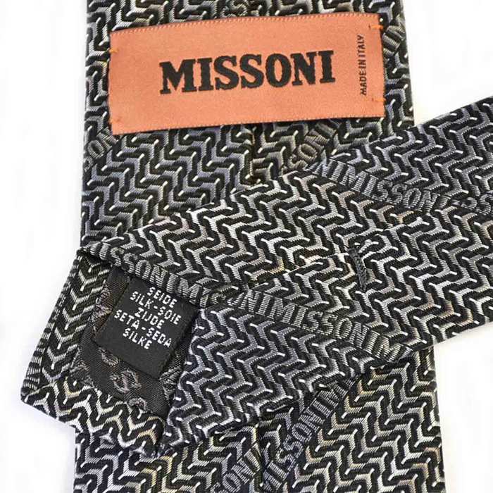 米索尼領帶 MISSONI U6841 0004 灰色