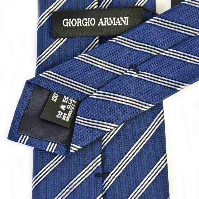 Giorgio Armani Necktie GIORGIO ARMANI 9P921 17433 Blue [SALE] 