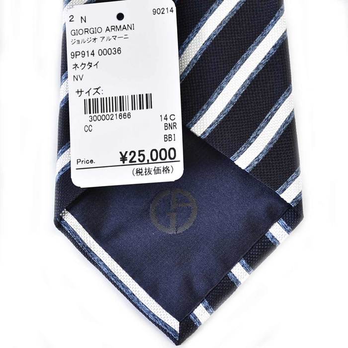 Giorgio Armani Necktie GIORGIO ARMANI 9P914 00036 Navy [SALE] 