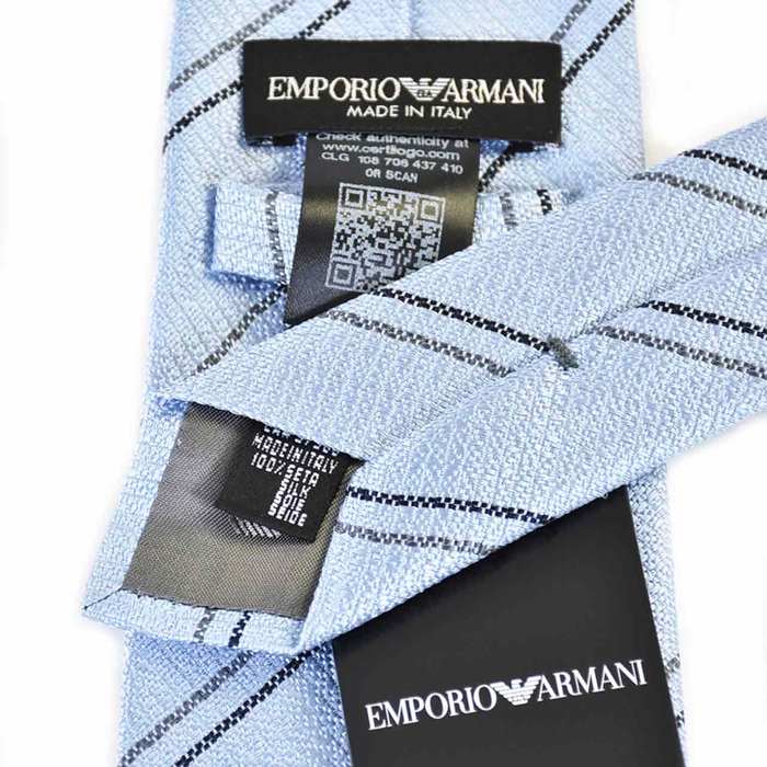 Emporio Armani 領帶 EMPORIO ARMANI 9P334 13030 藍色