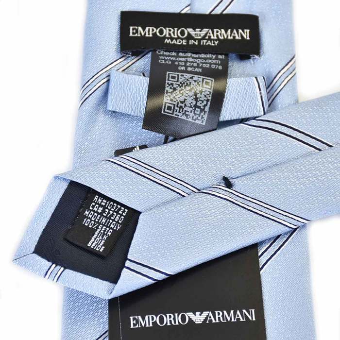 Emporio Armani 領帶 EMPORIO ARMANI 9P339 00631 藍色禮物禮物