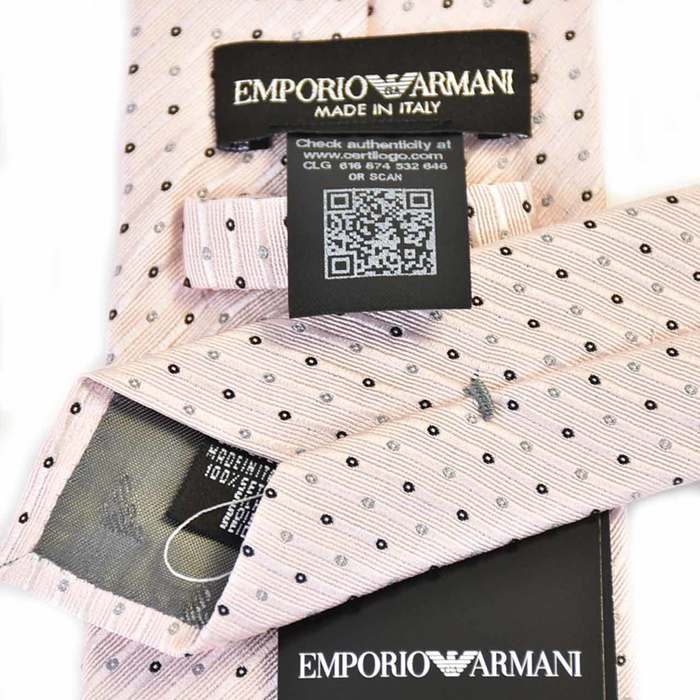 エンポリオアルマーニ ネクタイ EMPORIO ARMANI 9P315 04870 ピンク