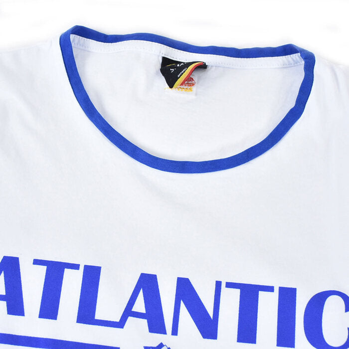 アトランティック スターズ ATLANTIC STARS Tシャツ AMS1919 ホワイト／ブルー メンズ 【ラスト1点 Mサイズ】 プレゼント ギフト