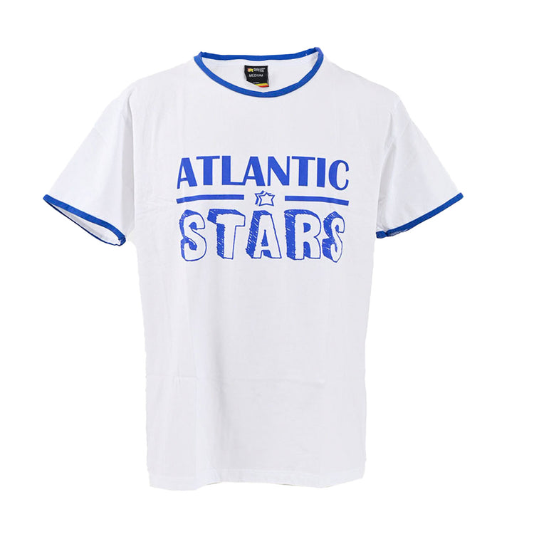 Atlantic Stars 男士圓領休閒 T 卹 ATLANTIC STARS AMS1919 白色/藍色