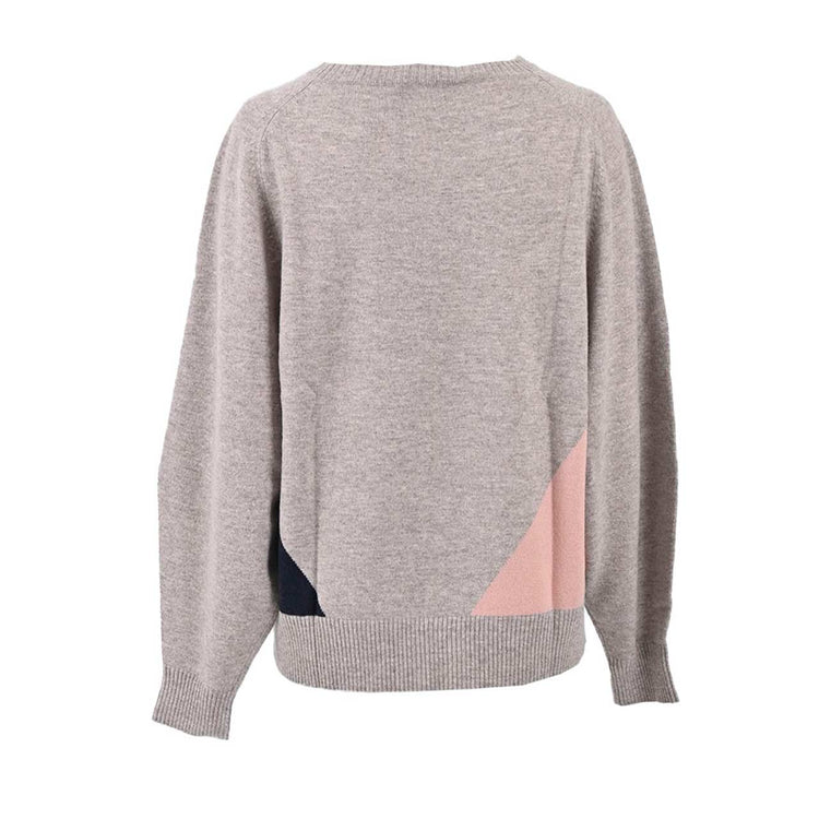 Max Mara Studio Crew Neck Sweater MAXMARA STUDIO PAGAIA 63660792 Argyle 