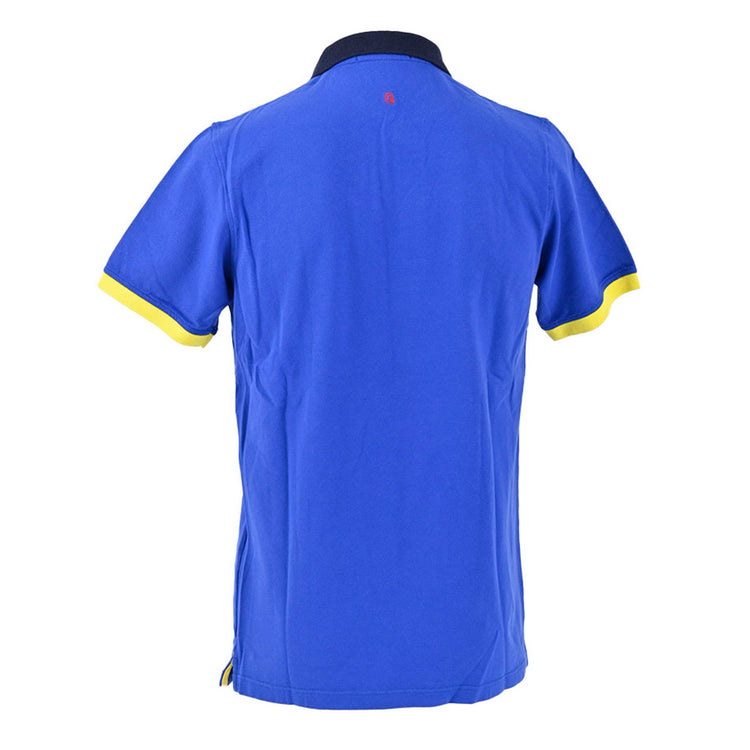 エムキュージェー MQJ ポロシャツ P18-MQT40024 ブルー メンズ ゴルフ 【ラスト1点 Mサイズ】 プレゼント ギフト
