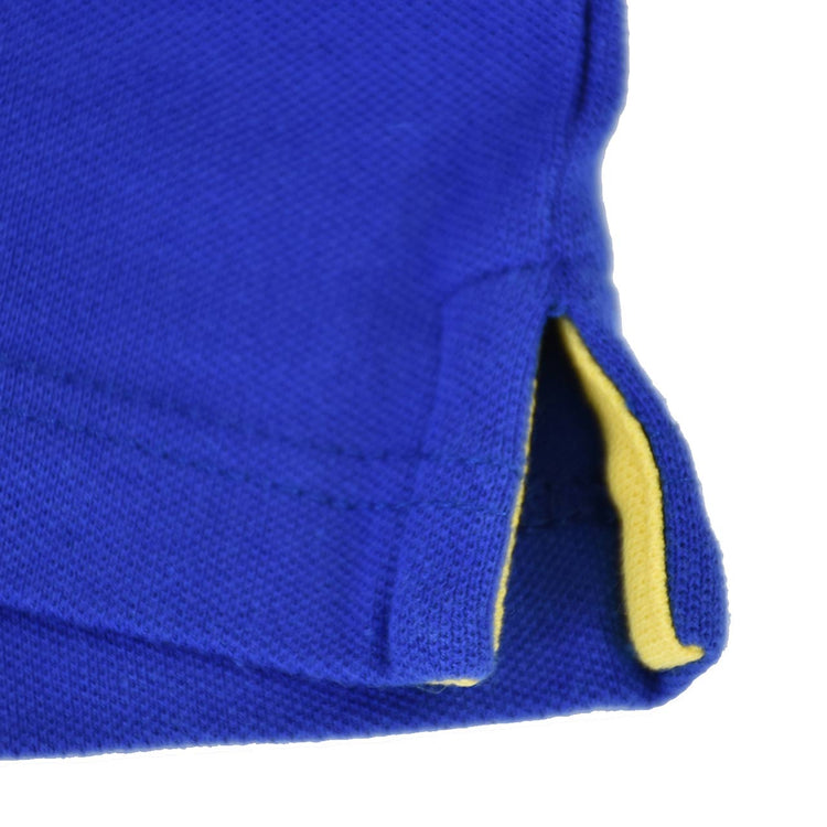 エムキュージェー MQJ ポロシャツ P18-MQT40024 ブルー メンズ ゴルフ 【ラスト1点 Mサイズ】 プレゼント ギフト