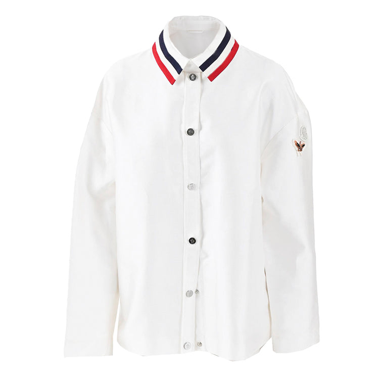 モンクレール MONCLER ジャケット 46117 05 26613 FOUETTE 002 ホワイト レディース 【ラスト1点 1サイズ】