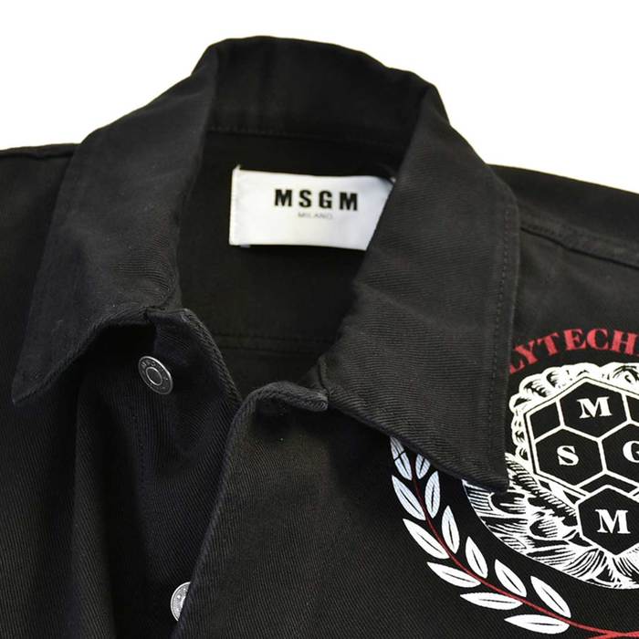 MSGM 牛仔外套 MSGM 2740MH40L 84 黑色男式