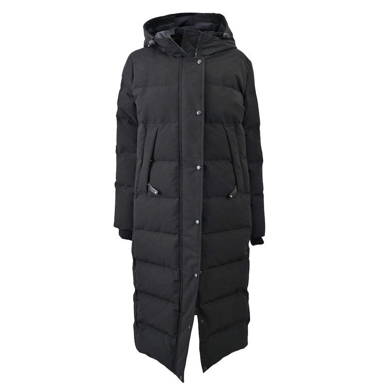 Arctic Explorer Hooded Long Down Coat ARCTIC EXPLORER MATE Black Women's 