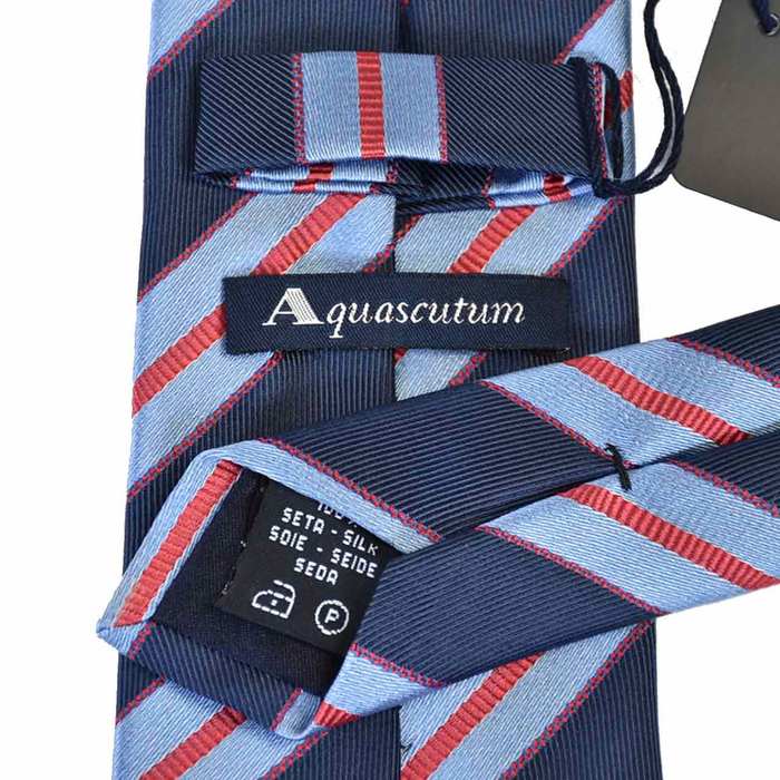 Aquascutum 領帶 8.0X146 AQUASCUTUM 352 1 海軍藍 男士