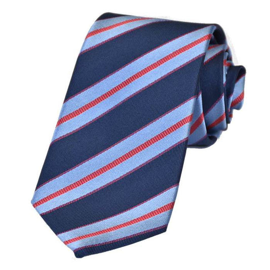 Aquascutum Necktie 8.0X146 AQUASCUTUM 352 1 Navy Men's 