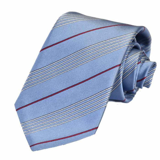 Aquascutum Necktie 8.0X146 AQUASCUTUM 328 6 Blue Men's [SALE] 