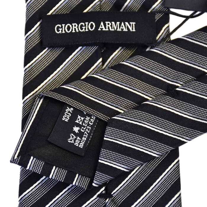 喬治·阿瑪尼 領帶 8.0CM GIORGIO ARMANI OP914 00020 黑色