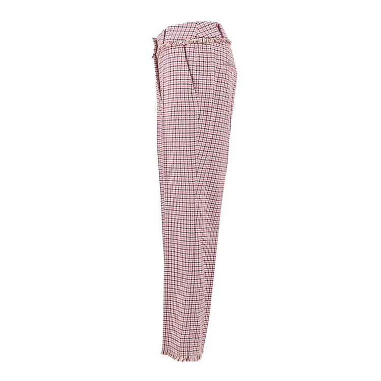 Max Mara Weekend Cotton Cropped Pants MAXMARA WEEKEND BAIARDO 51311007 5 Pink 