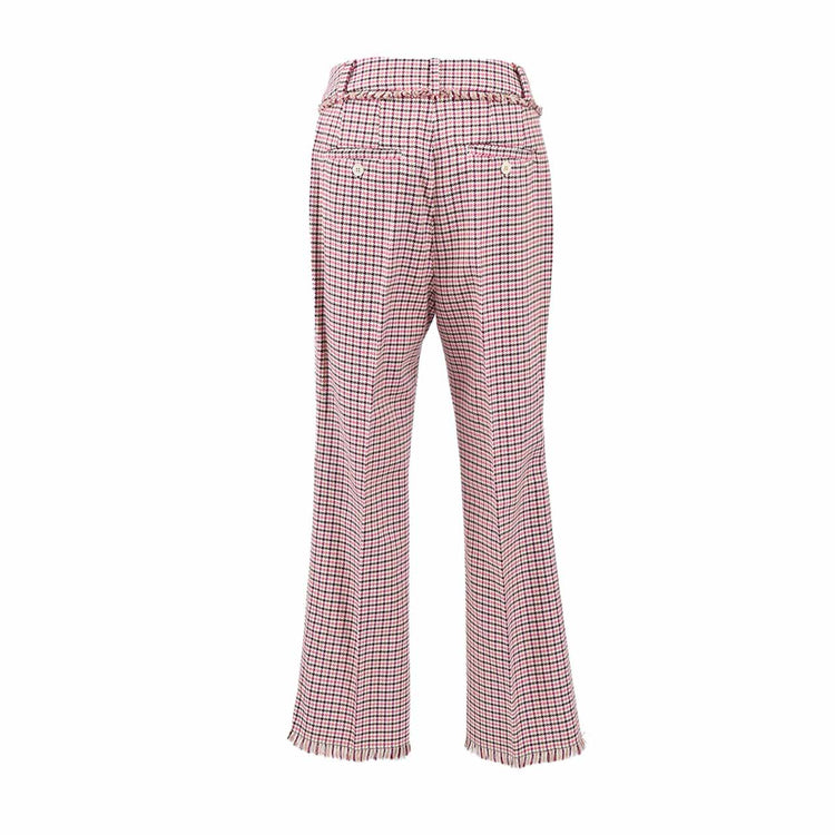 Max Mara Weekend Cotton Cropped Pants MAXMARA WEEKEND BAIARDO 51311007 5 Pink 