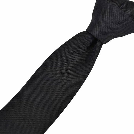 Givenchy tie GIVENCHY J2858 2 black narrow tie 6.5 x 148 