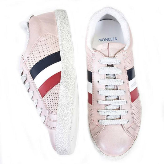 Moncler Leather Sneakers MONCLER RYEGRASS 02S8N 4M713 40 4546279 510 Pink Women's 