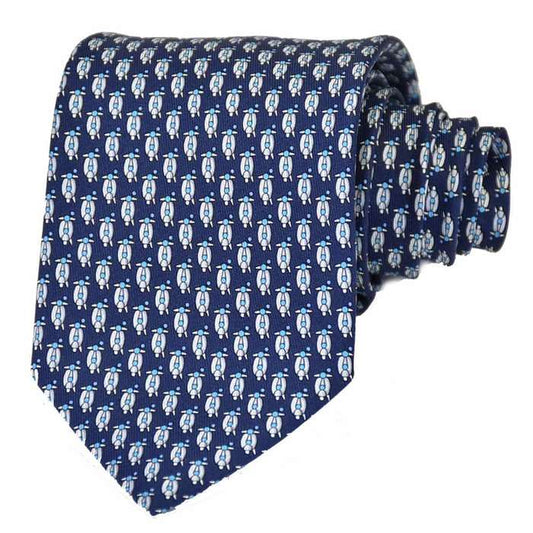 Ferragamo Tie 8cm FERRAGAMO 8794 001 Navy Men's Business Formal [SALE] 