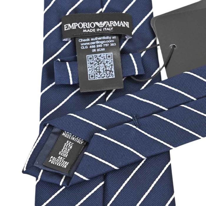 Emporio Armani Necktie EMPORIO ARMANI OA630 01736 Navy Fall/Winter 2020 