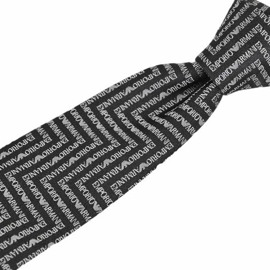 Emporio Armani Necktie EMPORIO ARMANI OA604 00121 Black Fall/Winter 2020 