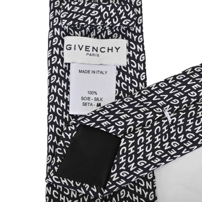 ジバンシィ GIVENCHY ネクタイ SM006 2 ブラック メンズ  就職祝い 誕生日 ギフト プレゼント