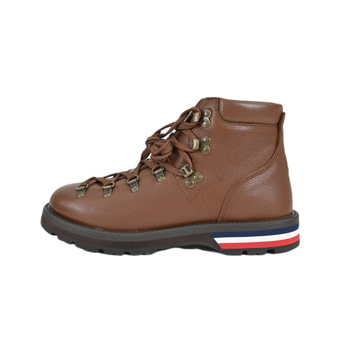 Moncler Mountain Leather Boots MONCLER PEAK 4G700 00 02GS 200 Brown 2020-2021 New 