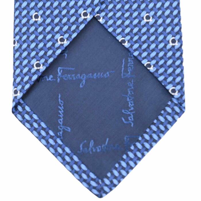 Ferragamo tie FERRAGAMO 350263-001 Blue Fall/Winter 2020 [SALE] 