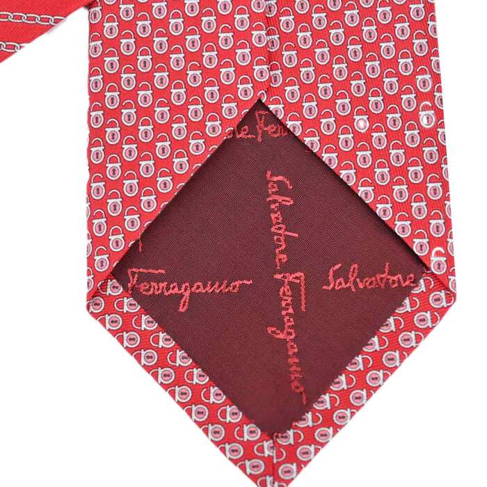 Ferragamo tie FERRAGAMO 350358-004 Red Fall/Winter 2020 [SALE] 