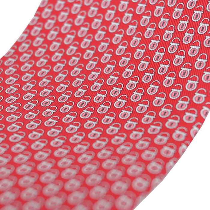 Ferragamo tie FERRAGAMO 350358-004 Red Fall/Winter 2020 [SALE] 