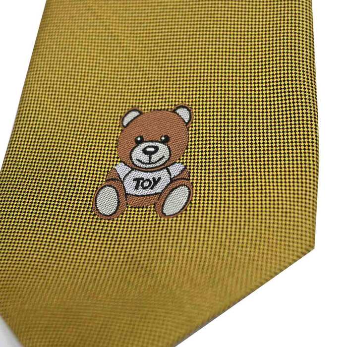 Moschino Tie 7.5cm MOSCHINO M5180 55001-9 Yellow Fall/Winter 2020 [SALE] 