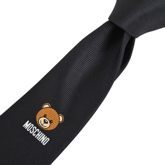 Moschino Tie 7.5cm MOSCHINO M5347 55050-7 Black Fall/Winter 2020 [SALE] 