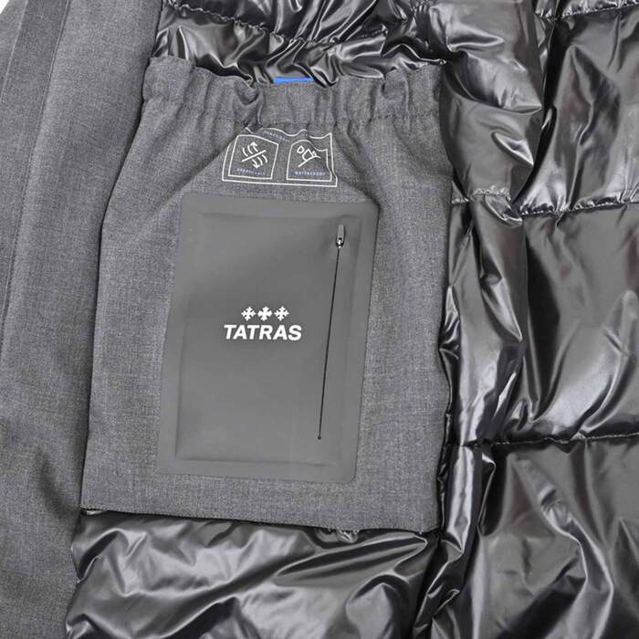 TATRAS Long Down Coat MTLA20A4112-D DIABLO 9 Grey Men's Autumn/Winter 2020-2021 